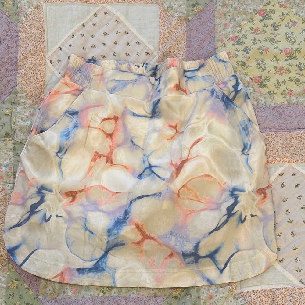 CALIA by Carrie Underwood Multicolor Tie-Dye Skirt